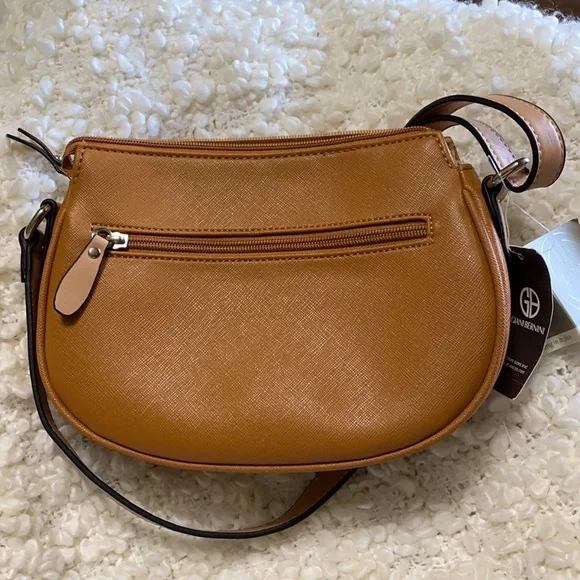 NWT Giani Bernini Saffiano Purse Camel/Rust Color - Picture 3 of 8